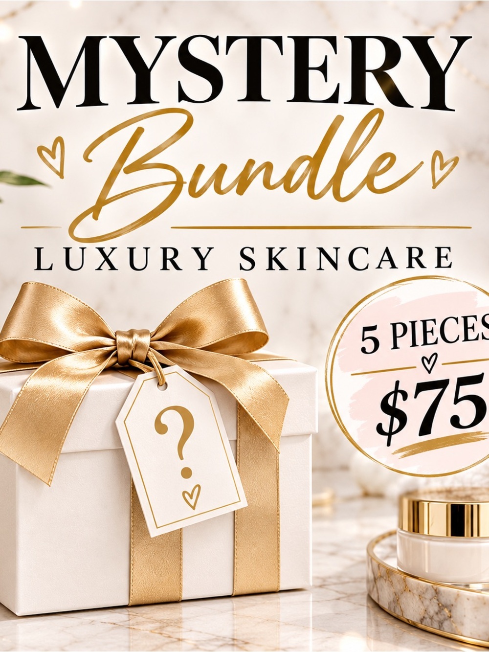 $500 Value 🔥 5-Piece Skincare Bundle Esthetician picked